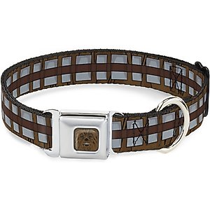Buckle-Down Star Wars Chewbacca Bandolier Dog Collar, Wide Medium