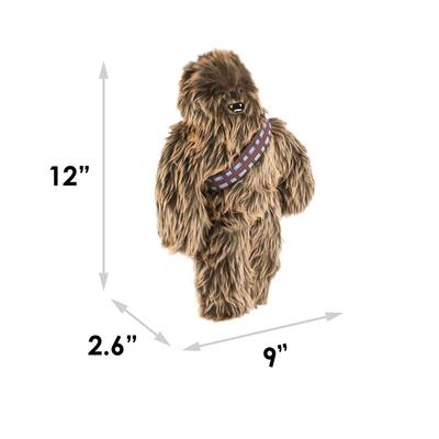 Show full view: Buckle-Down Star Wars Chewbacca Dog Plush Squeaker Toy  slide 5 of 7