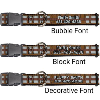 Show full view: Buckle-Down Star Wars Chewbacca Polyester Personalized Dog Collar, Large slide 2 of 8