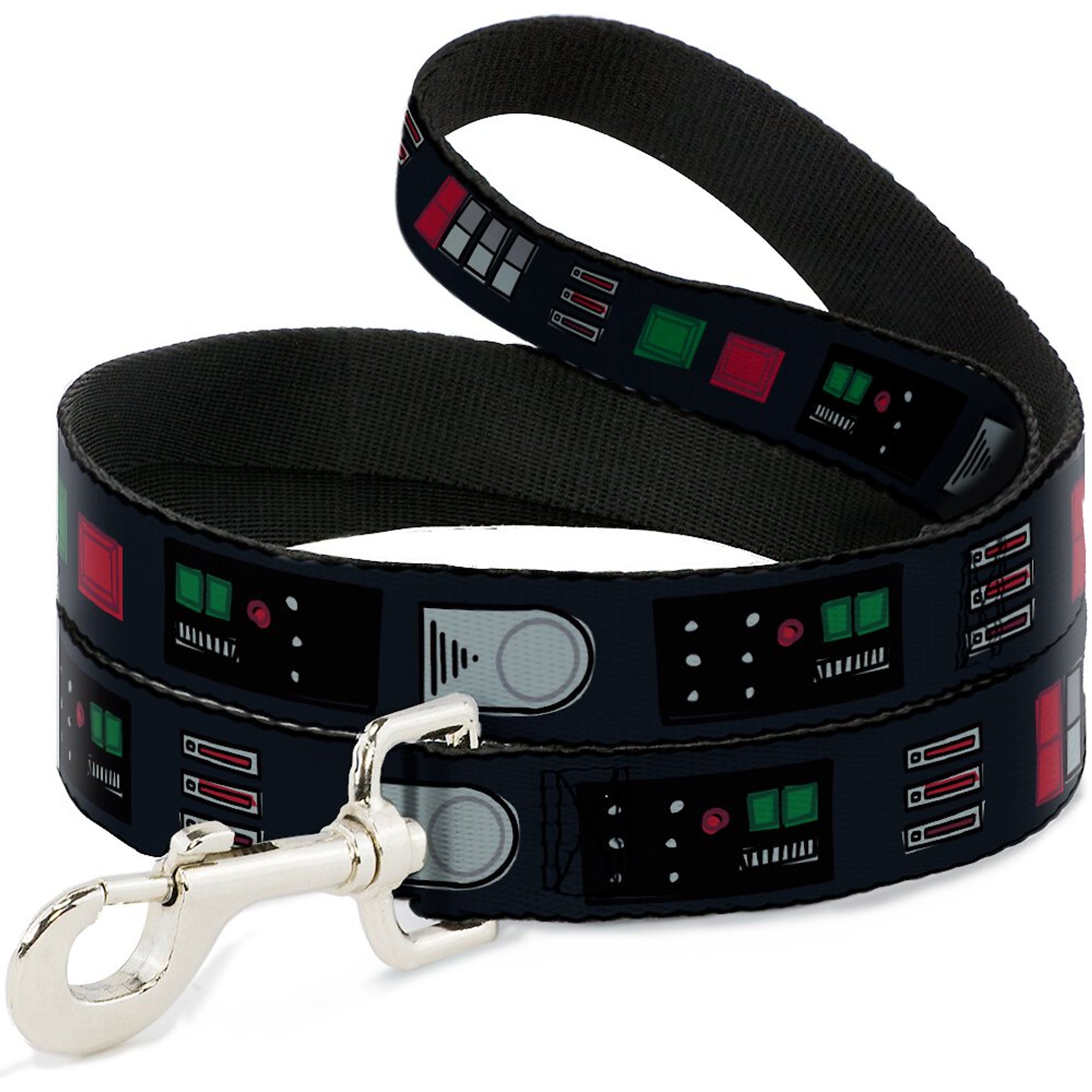 Star Wars Darth Vader Polyester Dog Leash, 6-ft long, 1-in wide Buckle-Down