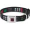 Show in main carousel: Buckle-Down Star Wars Darth Vader Utility Belt Polyester Seatbelt Buckle Dog Collar, Medium: 11 to 17-in neck, 1-in wide slide 1 of 10