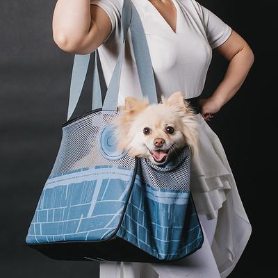 Show full view: Buckle-Down Star Wars Death Star Dog & Cat Carrier slide 9 of 10