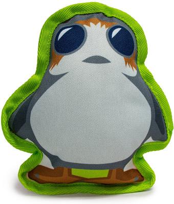 Discontinued BUCKLE-DOWN Star Wars Porg Squeaky Plush Dog Toy