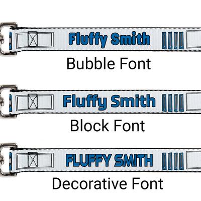 Show full view: Buckle-Down Star Wars R2-D2 Bounding Parts Personalized Dog Leash slide 2 of 2