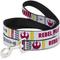 Show in main carousel: Buckle-Down Star Wars Rebel Pilot Polyester Dog Leash, 6-ft long, 1-in wide slide 1 of 5