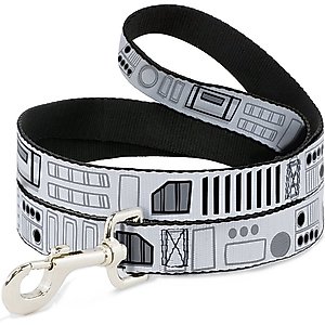 Buckle-Down Star Wars Stormtroopers Polyester Dog Leash, 6-ft long, 1-in wide
