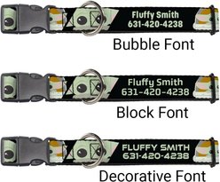 Buckle-Down Star Wars The Child Chibi Face Blocks Polyester Personalized Dog Collar, Large slide 2 of 7