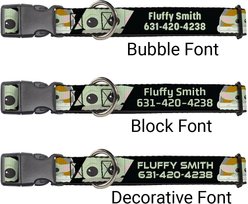 Buckle-Down Star Wars The Child Chibi Face Blocks Polyester Personalized Dog Collar, Medium slide 2 of 7