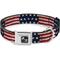 Show in main carousel: Buckle-Down Stars & Stripes Painting Dog Collar, Wide-Small slide 1 of 9