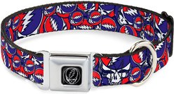 Buckle-Down Steal Your Face Dog Collar, Wide-Large