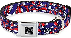 Buckle-Down Steal Your Face Dog Collar, Wide-Small