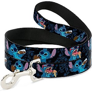 Buckle-Down Stitch Snacking Dog Leash