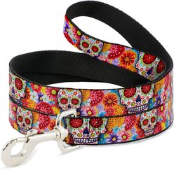 Buckle-Down Sugar Skull Dog Leash slide 1 of 4