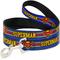 Show in main carousel: Buckle-Down Superman Polyester Standard Dog Leash, Medium: 6-ft long, 1-in wide slide 1 of 4