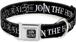 Buckle-Down Supernatural Join the Hunt Polyester Dog Collar, Small: 9 to 15-in neck, 1-in wide