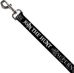 Buckle-Down Supernatural Join the Hunt Polyester Standard Dog Leash, Medium: 6-ft long, 1-in wide slide 2 of 4