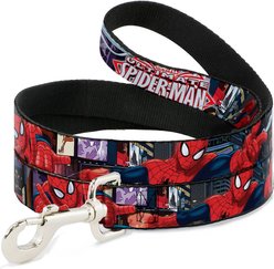 Buckle-Down The Ultimate Spider-Man Swinging City Dog Leash slide 1 of 4