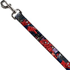 Buckle-Down The Ultimate Spider-Man Swinging City Dog Leash slide 2 of 4