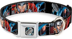Buckle-Down Thor's Hammer Full Dog Collar, Wide-Large