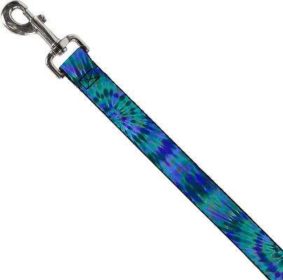 Show full view: Buckle-Down Tie Dye Green Dog Leash slide 3 of 5