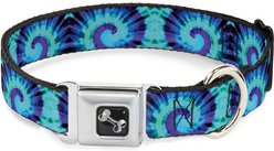 Buckle-Down Tie Dye Swirl Dog Collar, Medium