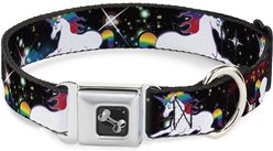 Buckle-Down Unicorn Univers Dog Collar, Medium