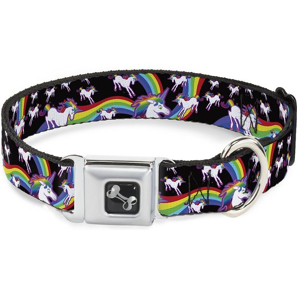 Buckle-Down Unicorns Dog Collar