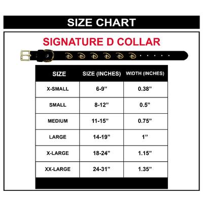 Show full view: Buckle-Down Vegan Leather Disney Black Dog Collar, Large slide 6 of 8