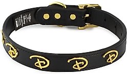 Buckle-Down Vegan Leather Disney Black Dog Collar, X-Small slide 2 of 7