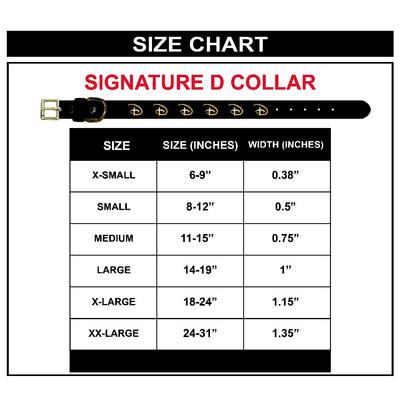 Show full view: Buckle-Down Vegan Leather Disney Black Dog Collar, XX-Large slide 5 of 7