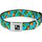 Show in main carousel: Buckle-Down Vivid Pineapple Dog Collar, Medium slide 1 of 9