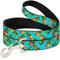 Show in main carousel: Buckle-Down Vivid Pineapples Scattered Dog Leash slide 1 of 4