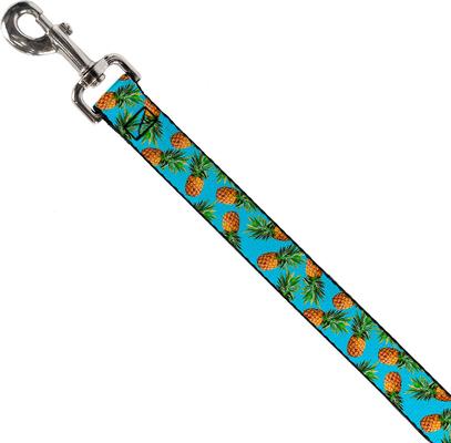Show full view: Buckle-Down Vivid Pineapples Scattered Dog Leash slide 2 of 4