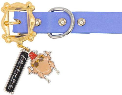 Show full view: Buckle-Down Warner Bros. Friends Television Show Vegan Leather Dog Collar, Large: 14 to 19-in neck, 1-in wide slide 4 of 5