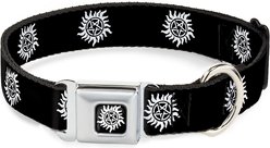 Buckle-Down Winchester Pentagram Dog Collar, Medium