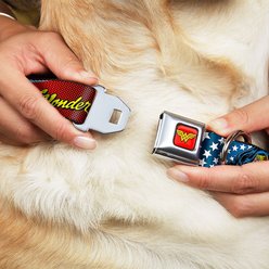 Buckle-Down Wonder Woman Dog Collar, Medium slide 2 of 9