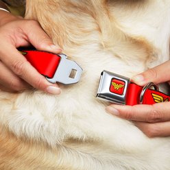 Buckle-Down Wonder Woman Seatbelt Buckle Dog Collar, Wide Small slide 2 of 8