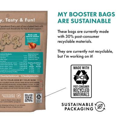 Show full view: Buddy Biscuits Boosters Hip & Joint Chews Chicken Flavor Dog Treats, 5-oz bag slide 6 of 11