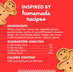 Buddy Biscuits Buddy Softies Holiday Treats Gingerbread Flavor Soft & Chewy Dog Treats, 6-oz bag slide 2 of 8