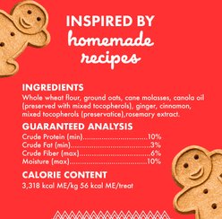 Buddy Biscuits Holiday Gingerbread Crunchy Dog Treats, 16-oz box slide 2 of 8