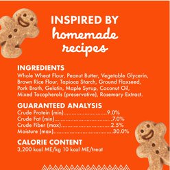 Buddy Biscuits Softies with Peanut Butter Soft & Chewy Dog Treats, 20-oz bag slide 2 of 8
