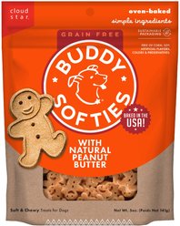 Buddy Biscuits Softies with Peanut Butter Soft & Chewy Dog Treats, 5-oz bag