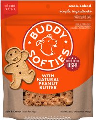 Buddy Biscuits Softies with Peanut Butter Soft & Chewy Dog Treats, 6-oz bag