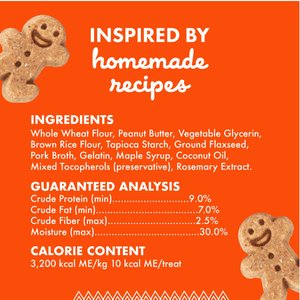 Buddy Biscuits Softies with Peanut Butter Soft & Chewy Dog Treats, 6-oz bag