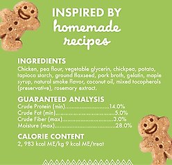 Buddy Biscuits Softies with Roasted Chicken Grain-Free Soft & Chewy Dog Treats, 5-oz bag slide 2 of 8