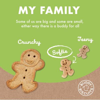 Show full view: Buddy Biscuits Softies with Roasted Chicken Grain-Free Soft & Chewy Dog Treats, 5-oz bag slide 8 of 11