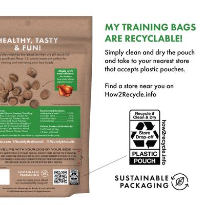 Show full view: Buddy Biscuits Trainers Training Bites Chicken Flavor Dog Treats, 10-oz bag slide 6 of 11