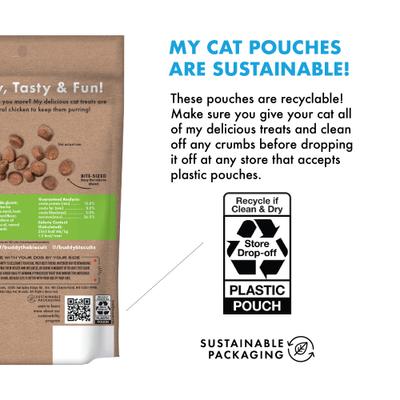 Show full view: Buddy Biscuits with Natural Chicken Grain-Free Cat Treats, 3-oz bag slide 7 of 12