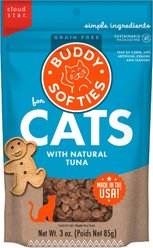 Buddy Biscuits with Natural Tuna Grain-Free Cat Treats, 3-oz bag