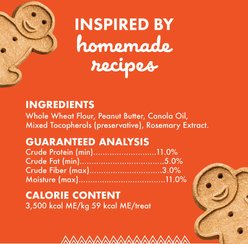 Buddy Biscuits with Peanut Butter Oven Baked Dog Treats, 3.5-lb bag slide 2 of 7